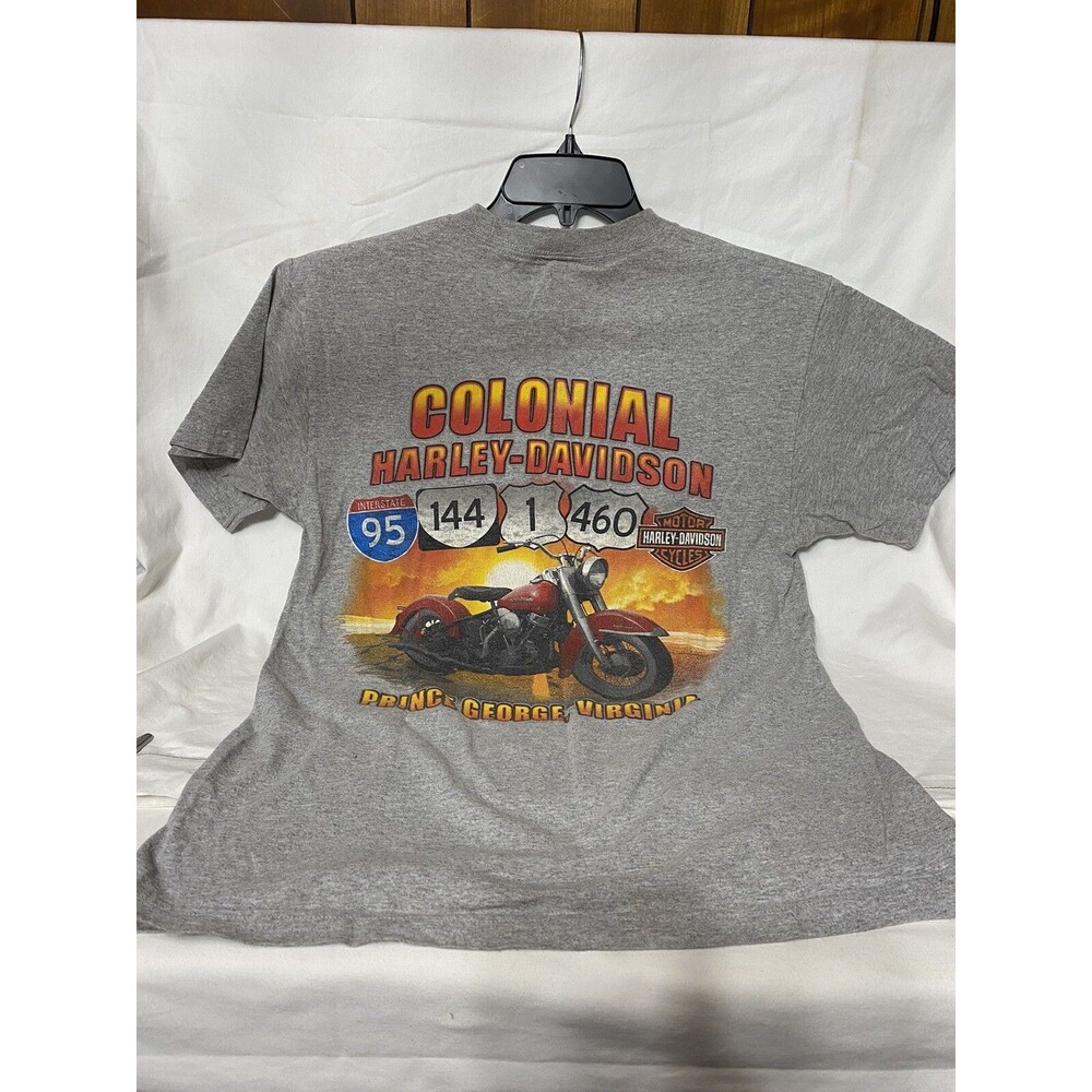 Harley-Davidson Colonial Prince George, Virginia T-Shirt Size Medium - Picture 3 of 7